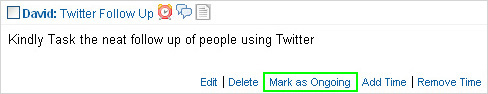 Mark As Ongoing Mark As Ongoing